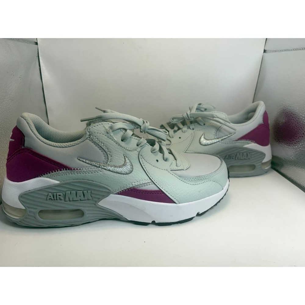 Nike Air Max Excee Womens Size 6 Light Silver Fuchsia Sneakers FZ2647-001